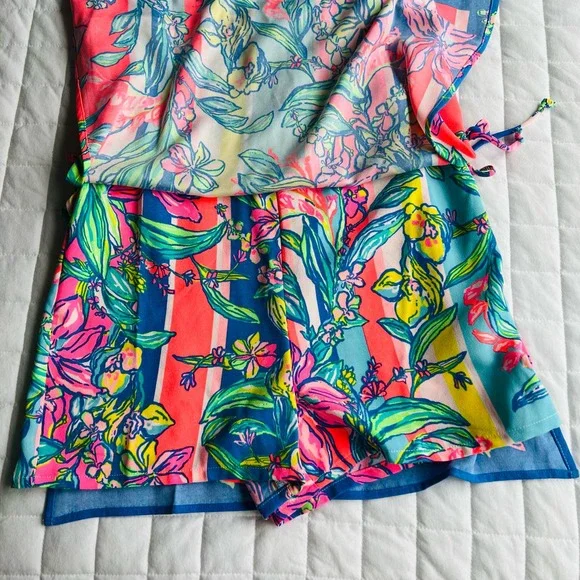 Lilly Pulitzer Vibrant Floral Tank Top Dress - Picture 4 of 9